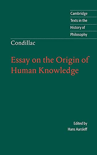 Condillac: Essay on the Origin of Human Knowledge
