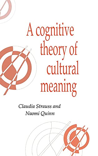 A Cognitive Theory of Cultural Meaning