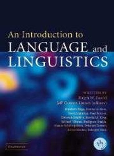 An Introduction to Language and Linguistics