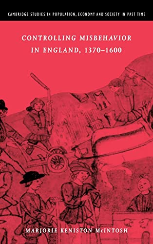 Controlling Misbehavior in England, 13701600