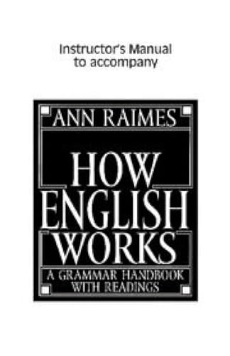 How English Works Instructor's Manual