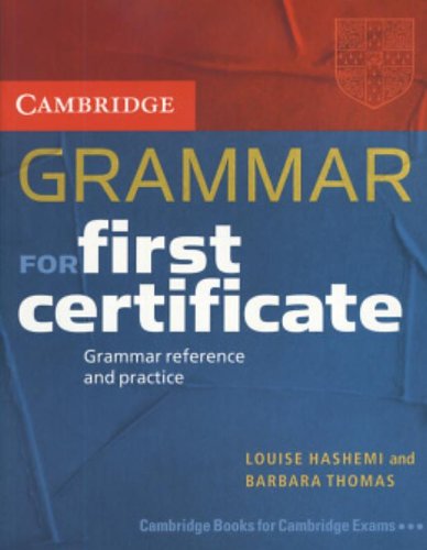 Cambridge Grammar for First Certificate Students Book without Answers