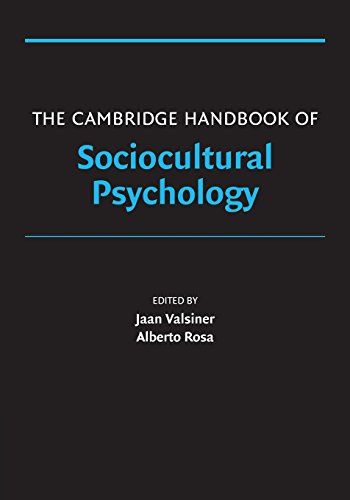 The Cambridge Handbook of Sociocultural Psychology