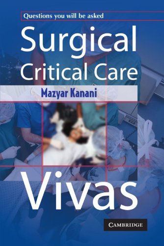 Surgical Critical Care Vivas