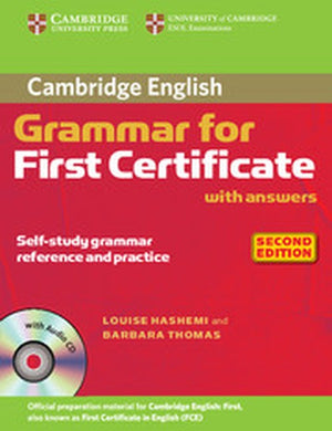 Cambridge Grammar for First Certificate with Answers and Audio CD