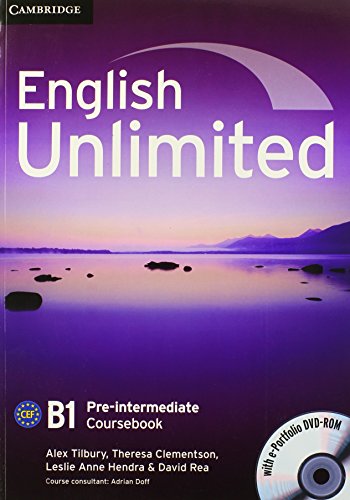 English Unlimited Pre-intermediate Coursebook with e-Portfolio