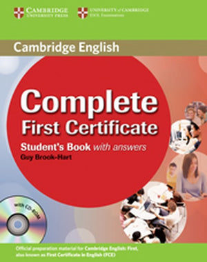 Complete First Certificate Student's Book with answers with CD-ROM