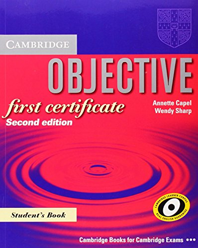 Objective First Certificate Student's Book