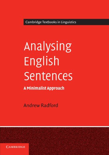 Analysing English Sentences