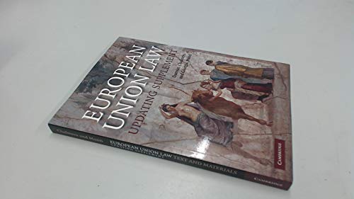 European Union Law Book and Updating Supplement Pack 2 Paperbacks