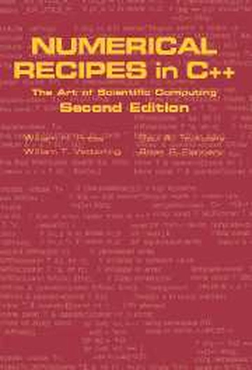 Numerical Recipes in C++