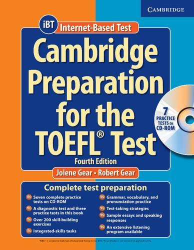 Cambridge Preparation for the TOEFL Test Book with CD-ROM