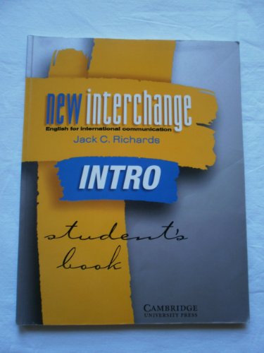 New Interchange Intro Student's Book