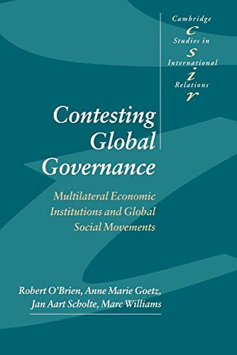 Contesting Global Governance