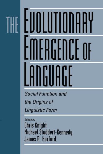 The Evolutionary Emergence of Language