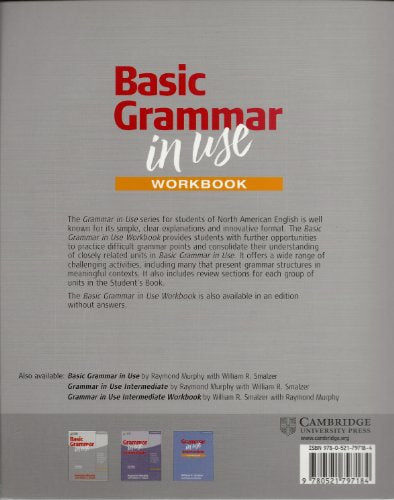 Basic Grammar in Use Workbook with Answers