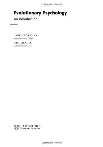 Evolutionary Psychology