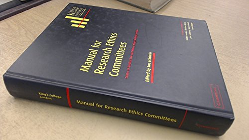 Manual for Research Ethics Committees
