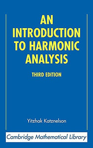 An Introduction to Harmonic Analysis 