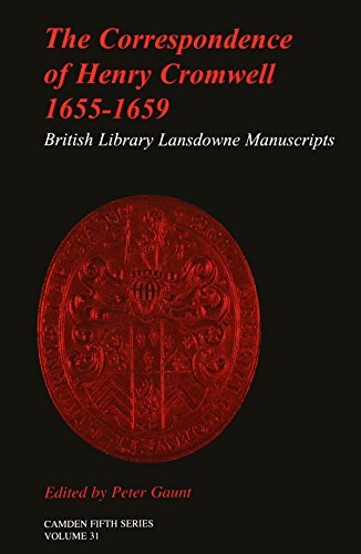 The Correspondence of Henry Cromwell, 16551659