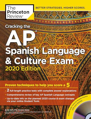 Cracking the AP Spanish Language and Culture Exam with Audio CD