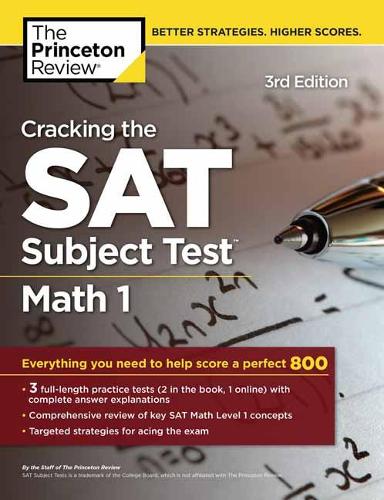 Cracking the SAT Subject Test in Math 1