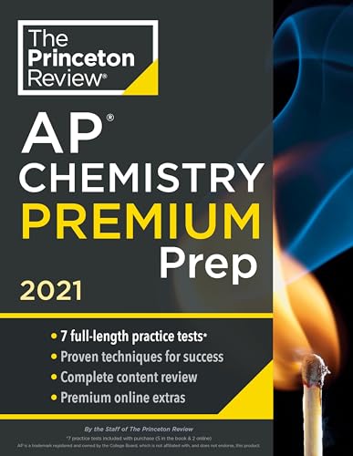 Princeton Review AP Chemistry Premium Prep, 2021