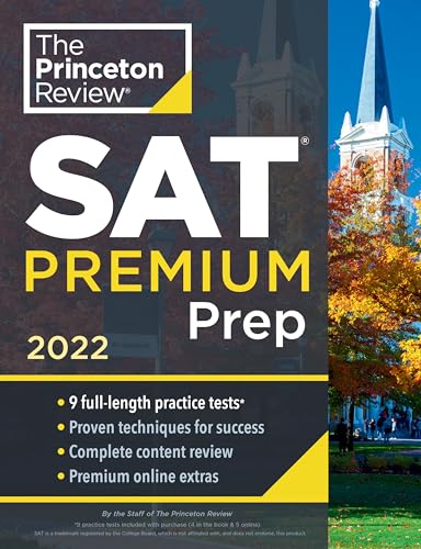 Princeton Review SAT Premium Prep, 2022