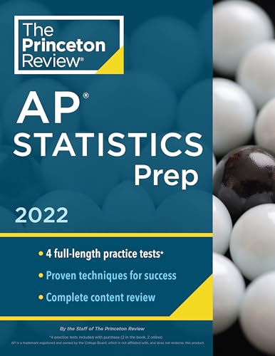 Princeton Review AP Statistics Prep, 2022