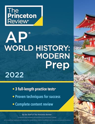 Princeton Review AP World History: Modern Prep, 2022