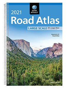 Rand Mcnally 2021 Large Scale Road Atlas 