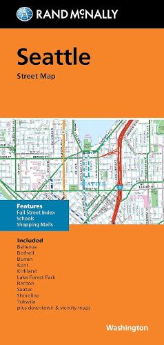 Rand McNally Folded Map: Seattle Street Map