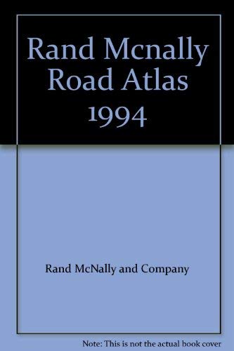 Rand McNally 1994 Road Atlas