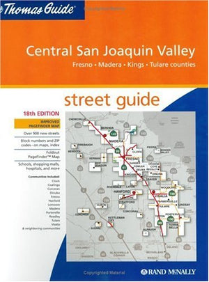 Thomas Guide Central San Joaquin Valley