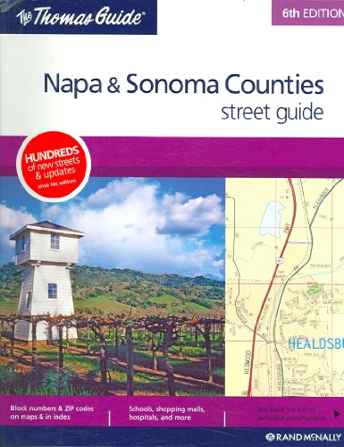The Thomas Guide Napa Sonoma Counites Street Guide