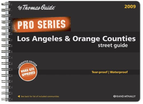 The Thomas Guide Pro Series Los Angeles & Orange Counties Street Guide