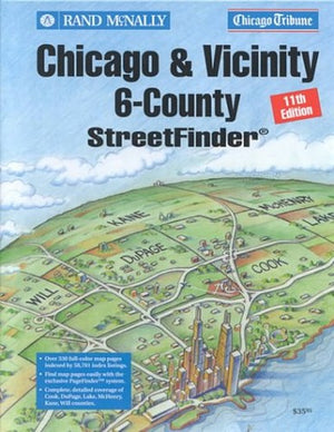 Chicago 6 County Atlas (Illinois)