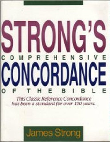Strongs Concordance Sc1p P/B