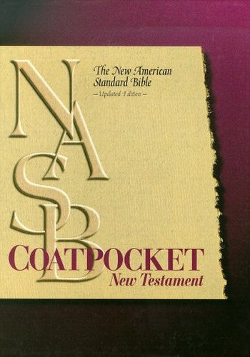 Coat Pocket New Testament-NASB