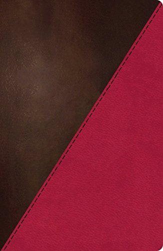 NKJV Study Bible, Leathersoft, Pink/Brown, Thumb Indexed