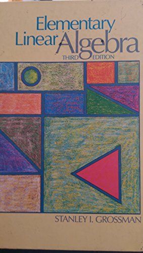 Elementary Linear Algebra