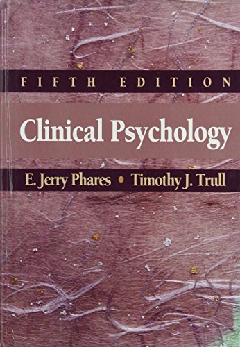 Clinical Psychology