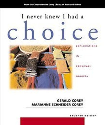 I Never Knew I Had a Choice