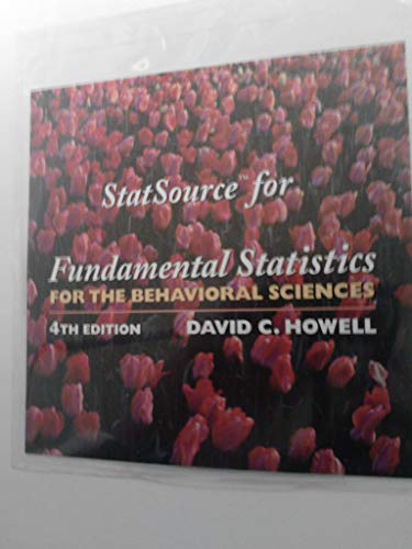 Fundamental Statistics for the Behavioral Sciences