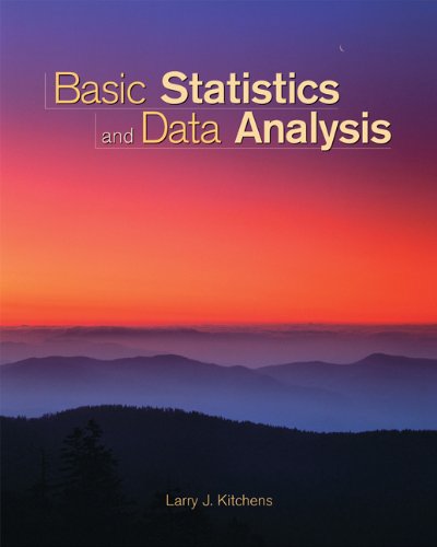Basic Statistics and Data Analysis