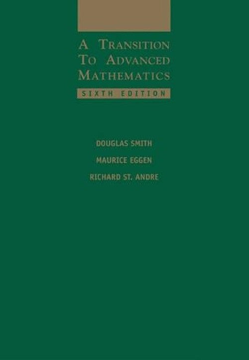 A Transition to Advanced Mathematics