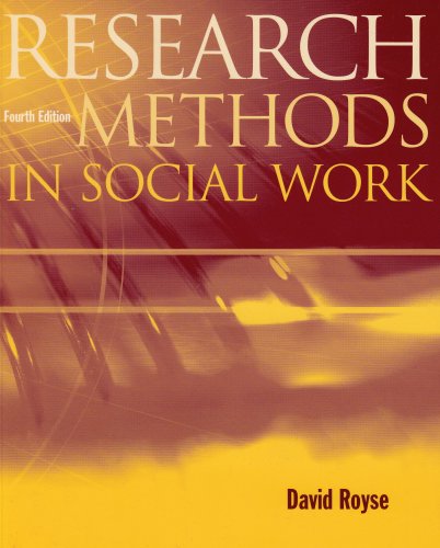 Research Methods in Social Work