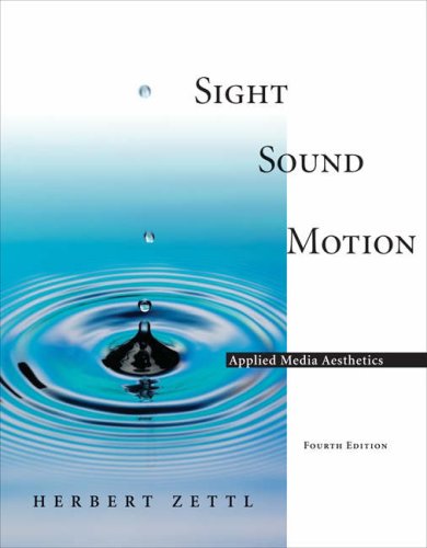 Sight Sound Motion Applied Media Aesthetics