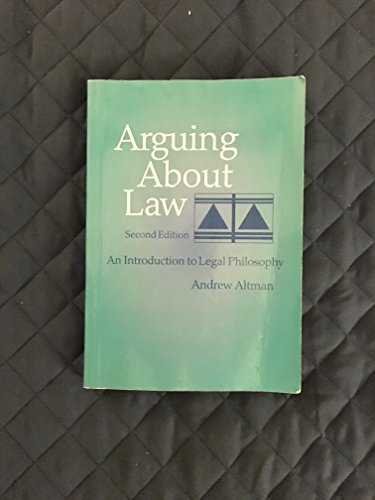 Arguing About Law