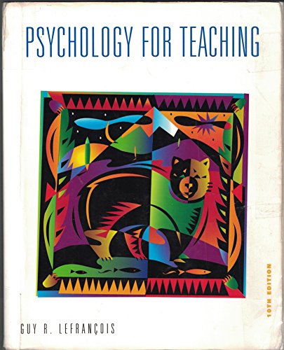 Psychology for Teaching